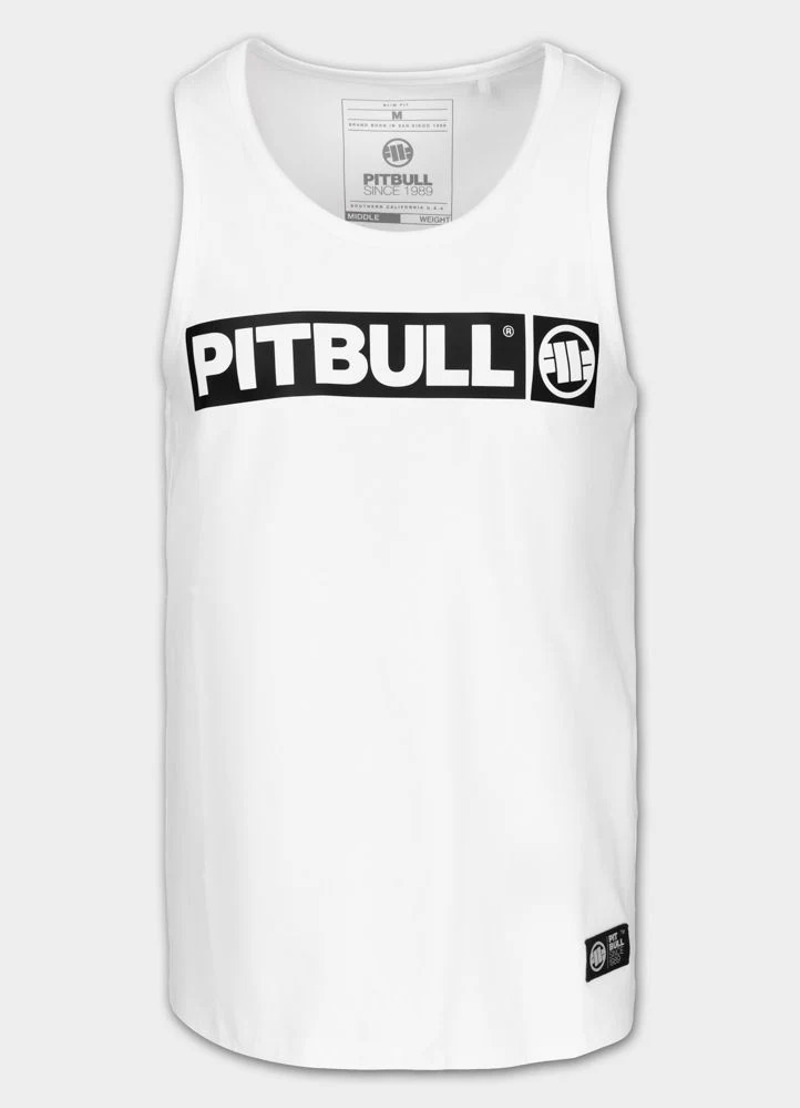 Pitbull sports Tank Top HILLTOP-white